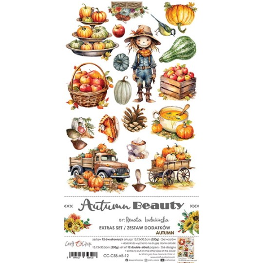 Extras set scrapbooking Craft O Clock  Autumn Beauty