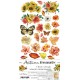 Extras set scrapbooking Craft O Clock  Autumn Beauty - Flowers