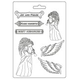 Moule souple Stamperia Ange et ailes A5