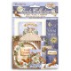 Collection cartes Winter Valley Stamperia 7 cartes 5 tag 1 signet 10x15cm