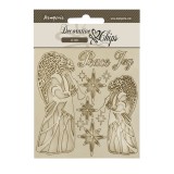 Chipboard carton Stamperia Anges 14x14cm