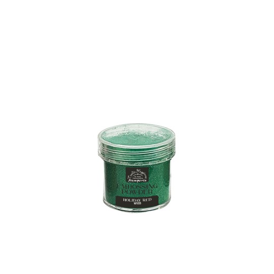 Poudre à embosser Vert de Noël Stamperia 18gr