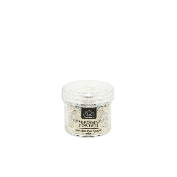 Poudre à embosser Neige scintillante Stamperia 18gr