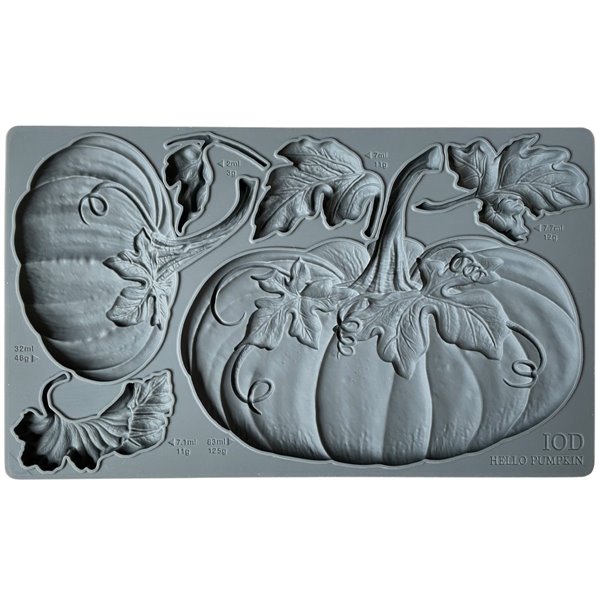 Moule décoration IOD en silicone Hello Pumpkin