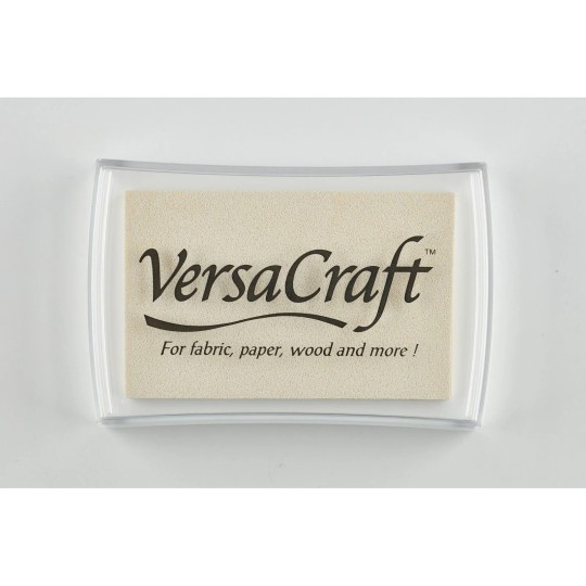 Encre tampon Versacraft blanc pour embossage