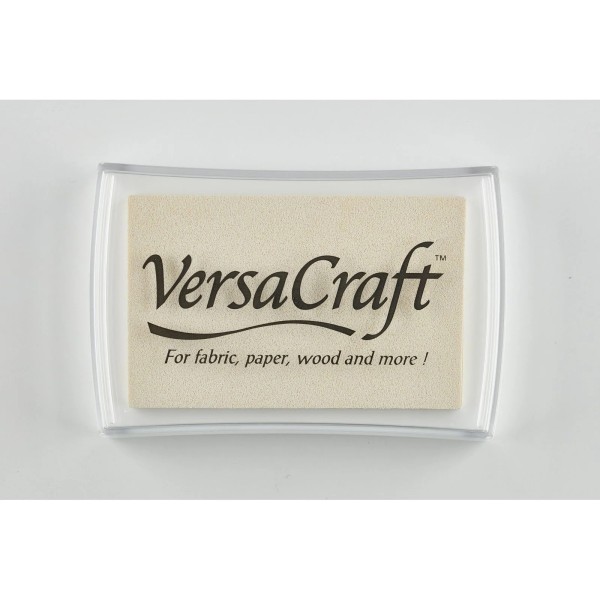 Encre tampon Versacraft blanc pour embossage 