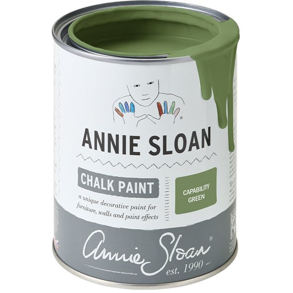 Peinture Annie Sloan Chalk Paint Capability Green 120ml