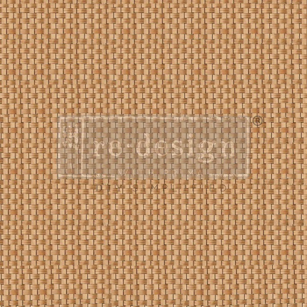 Papier fibre pour découpage Redesign A1 Artisanal Basket Charm 58x83cm