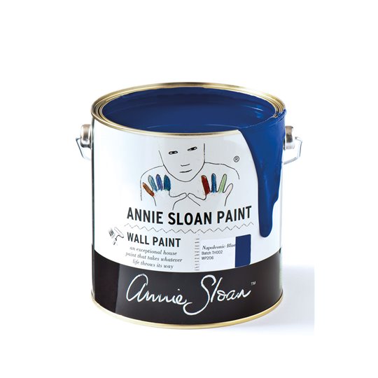 Peinture pour murs Annie Sloan Napoleonic Blue Bleu 2,5L