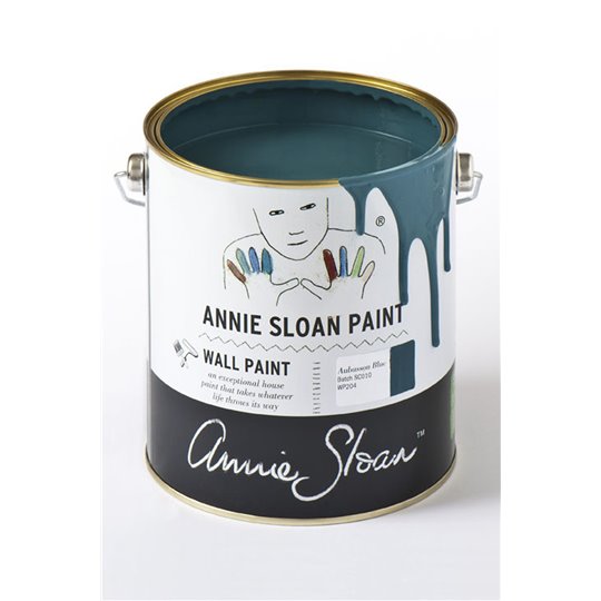 Peinture pour murs Annie Sloan Aubusson Blue Bleu Vert 2,5L