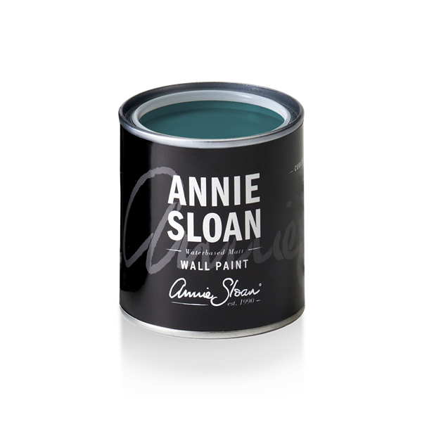 Peinture pour murs Annie Sloan Aubusson Blue Bleu Vert 120ml