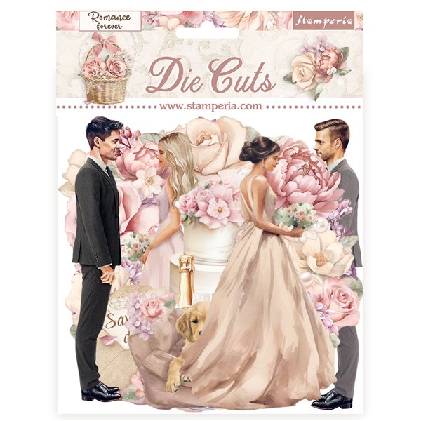 Die Cuts assortiment Romance Forever Ceremony Edition Stamperia