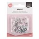 Attaches parisiennes Blanc 5mm 50 pcs