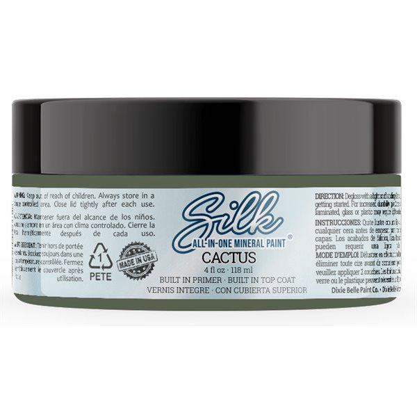 Peinture Silk Dixie Belle 118ml 4oz Cactus