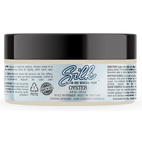 Peinture Silk Dixie Belle 118ml 4oz Oyster