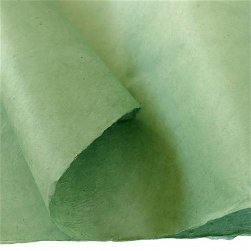 papier-nepalais-lokta-vert-tilleul-papier-fantaisie-cartonnagemeuble-en-carton