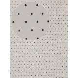 papier-polka-pois-noir-gris-nepalais-lokta-papier-cartonnage-meuble-carton