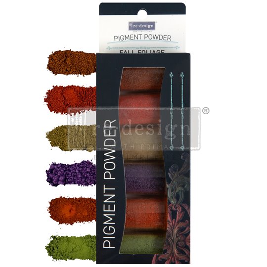 Pigments en poudre Redesign pack de 6 Fall Foliage 5g