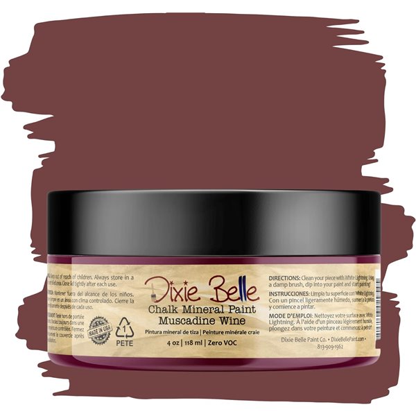 Peinture Dixie Belle Muscadine Wine 4oz 118ml