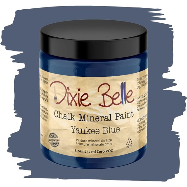 Peinture Dixie Belle Yankee Blue 4oz 118ml