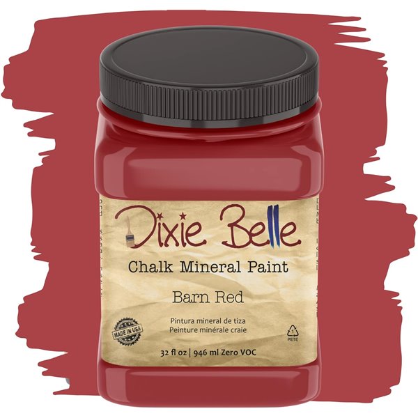 Peinture Dixie Belle Barn Red 16oz 473ml