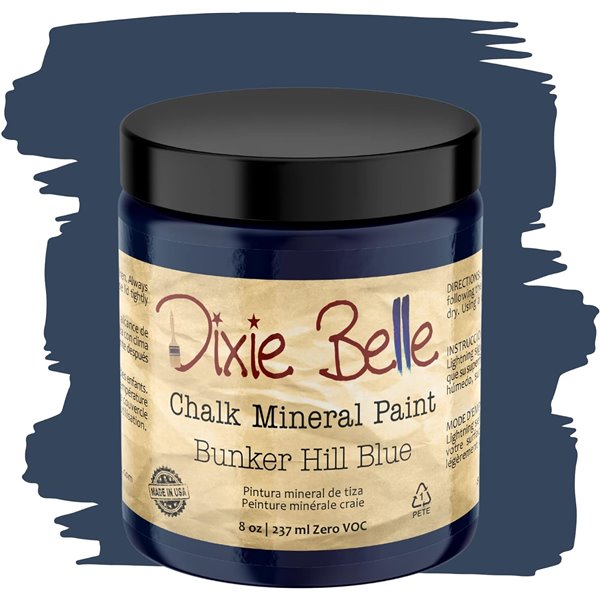Peinture Dixie Belle Bunker Hill Blue 16oz 473ml