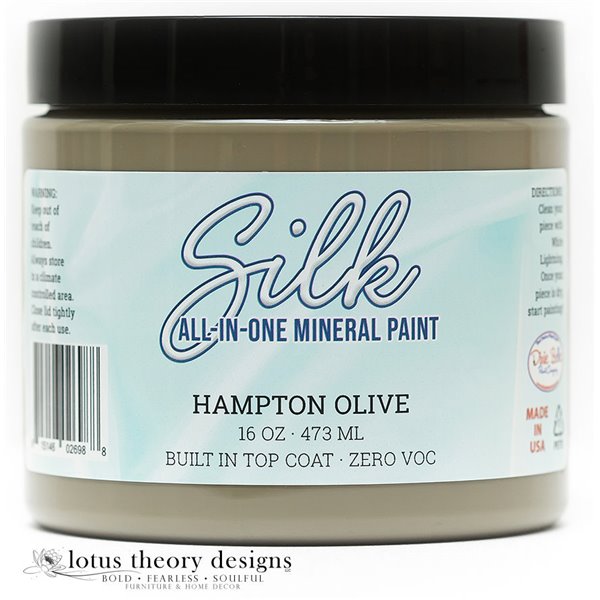 Peinture Silk Dixie Belle Hampton Olive 16oz 473ml