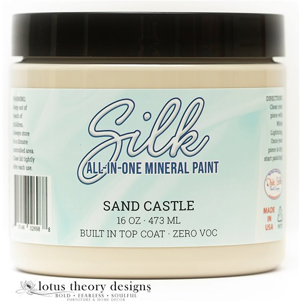 Peinture Silk Dixie Belle Sand Castle 16oz 473ml
