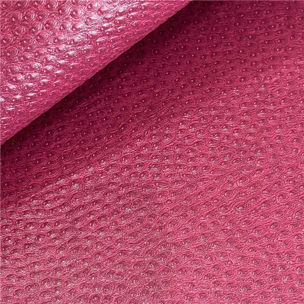 Papier simili cuir reptile Fushia en relief 50x70cm