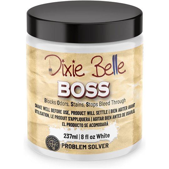 BOSS Dixie Belle Sous couche d’accroche isolante blanc 8oz 237ml