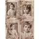 Papier de riz AB Studio A4 enfants sepia