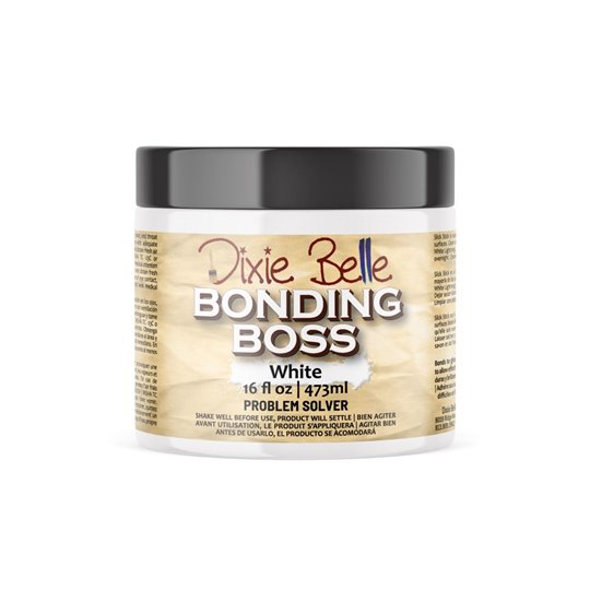 Bonding BOSS Dixie Belle Sous couche d’accroche isolante blanc 16oz 473ml