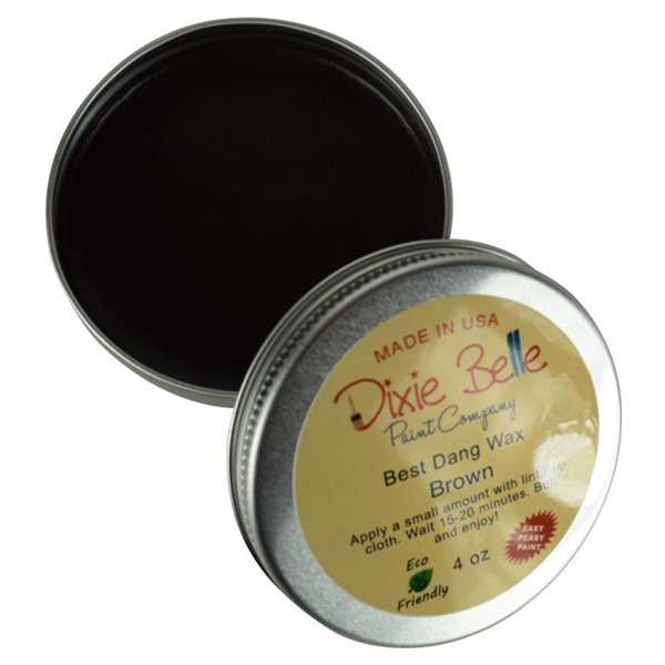 Cire Dixie Belle Best Dang Wax marron 4oz 118ml