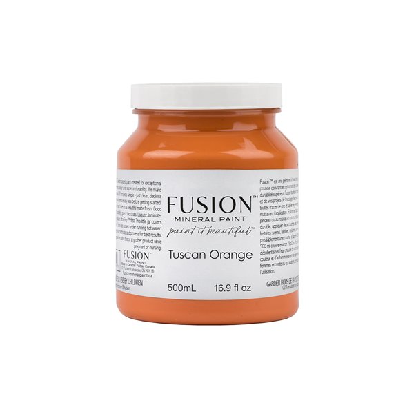 Peinture Fusion Minéral Paint Tuscan Orange 500ml