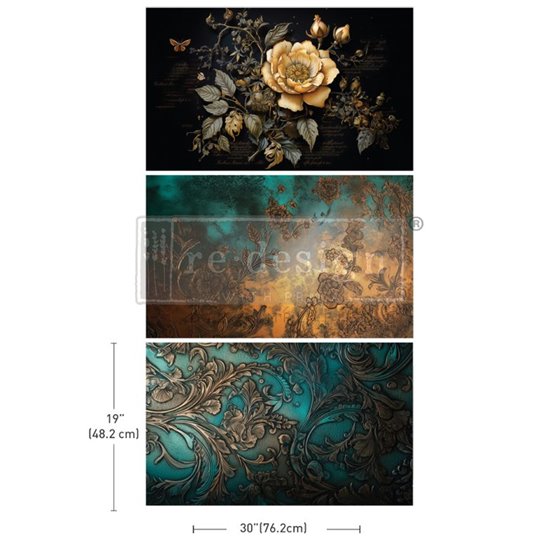 Papier de soie décoratif Redesign Petals Adorned 48x76cm