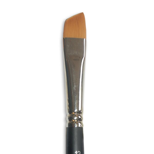 Pinceau pointe oblique mes. 12 Stamperia 18x14mm