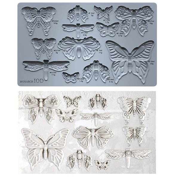 Moule silicone IOD Monarch papillon