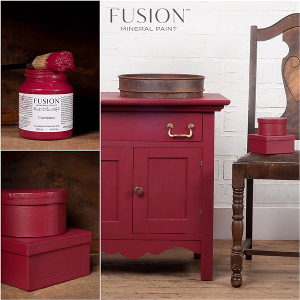 Peinture Fusion Minéral Paint Cranberry 500ml