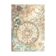 Kit 8 papiers de riz Stamperia backgrounds - Fortune A6