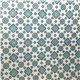 Papier indien Carreaux de Ciment Bleu et Beige