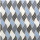 Papier indien Wax Vagues dégradée Bleu