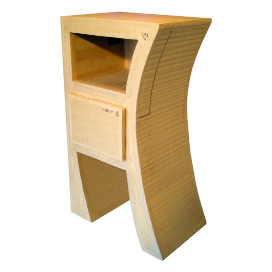 Tuto meubles en carton livre chevet hasiane 1 Tuto meubles en carton livre chevet hasiane 1