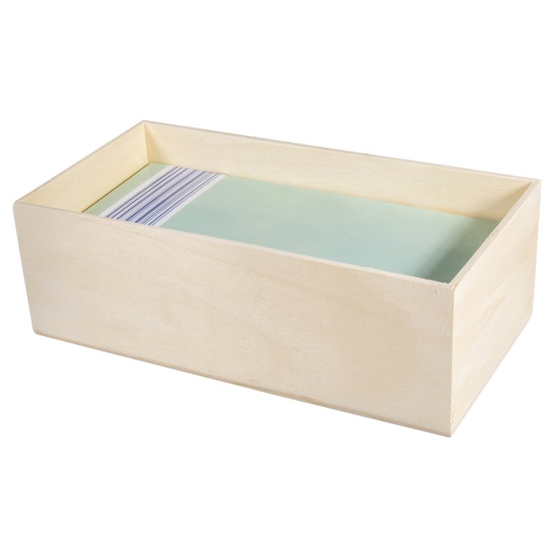 Boîte à Mouchoirs Rectangulaire En Bois - Marque Graine Créative - Neuf