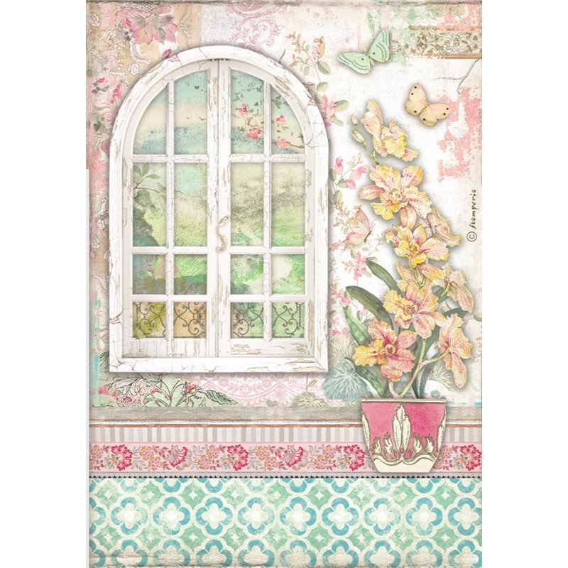Papier De Riz Oiseaux Vintage 20 X 26,6 Cm (6 Pièces) - 6 Motifs Pour Scrapbooking, Cartes, Artisanat Et Découpage - CRAFT KREATIVELY