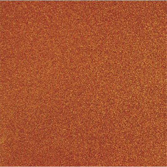 Papier scrapbooking paillettes orange 30x30