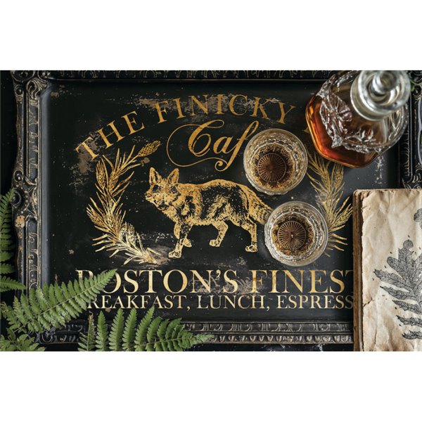 Transfert Foil IOD Curated Signage 30x40cm 4f