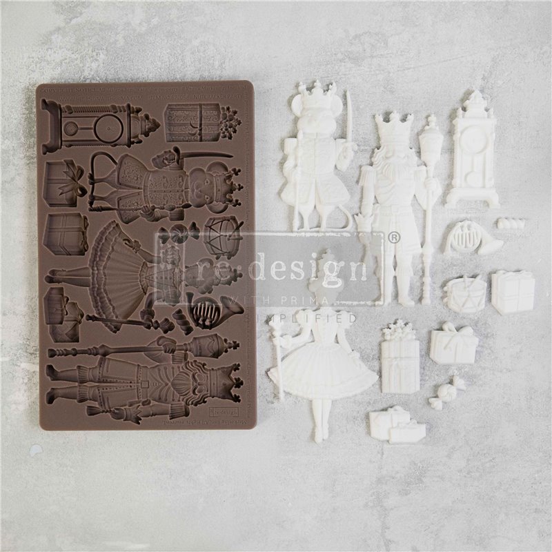 Moule En Silicone Carrousel De Noël - Pour Bougies, Plâtre, Savon - Résistant à La Chaleur, Démoulage Facile