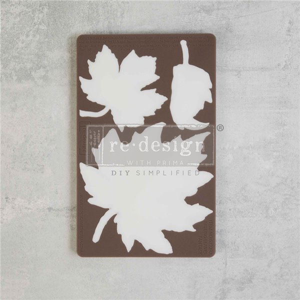 Moule ReDesign en silicone Falling Leaves Fantasy