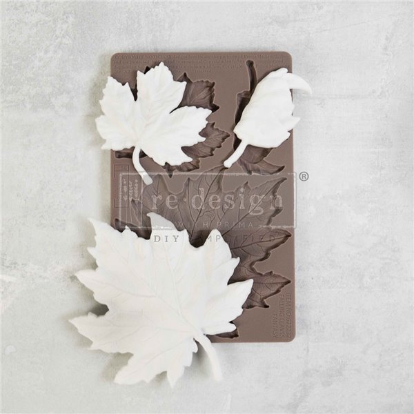 Moule ReDesign en silicone Falling Leaves Fantasy