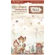 Kit 8 papiers de riz Stamperia Gear up for Christmas A6